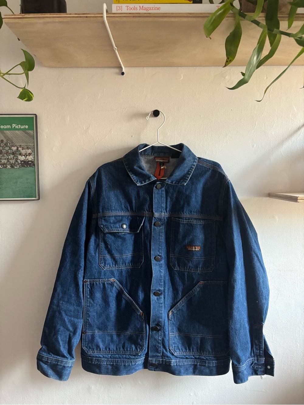 Patagonia Dark Blue Denim Jacket